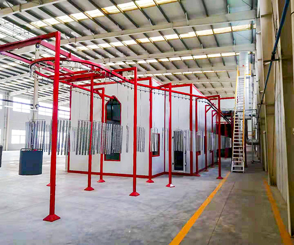 全自動(dòng)粉末噴涂流水線